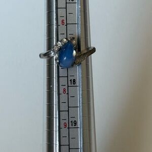 Elegant Blue Gemstone Ring